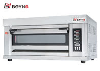 Commercial Microcomputer Type High Temperature 20-400°C One Deck Two Tray Gas Bakery Oven