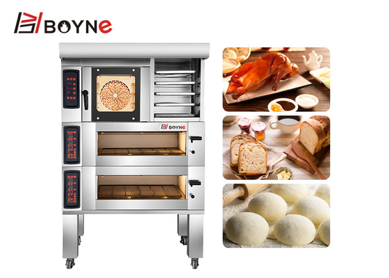 Intelligent Control Commercial Bakery Kitchen Equipment 380V Combination Oven