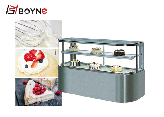 Bakery Shop D Shape Fan Cooling Cake Display Chiller