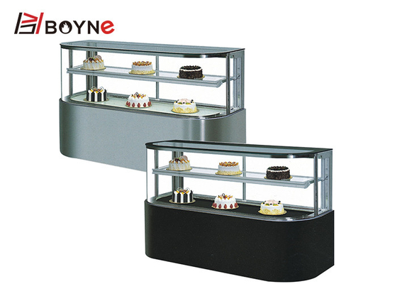 Bakery Shop D Shape Fan Cooling Cake Display Chiller