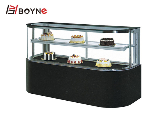 Bakery Shop D Shape Fan Cooling Cake Display Chiller
