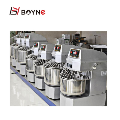 Double Speed SS 70 Liter Dough Spiral Mixer Hygiene Standard