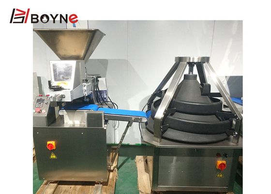 Industry Bakery Processing Equipment Automatic Dough Divider Conical Rounder For Bread Baking