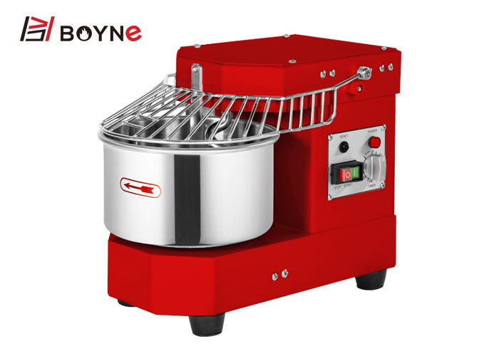 Industrial Dough Mixer Bread Making Machine Red White 220v / 380v with painting frame