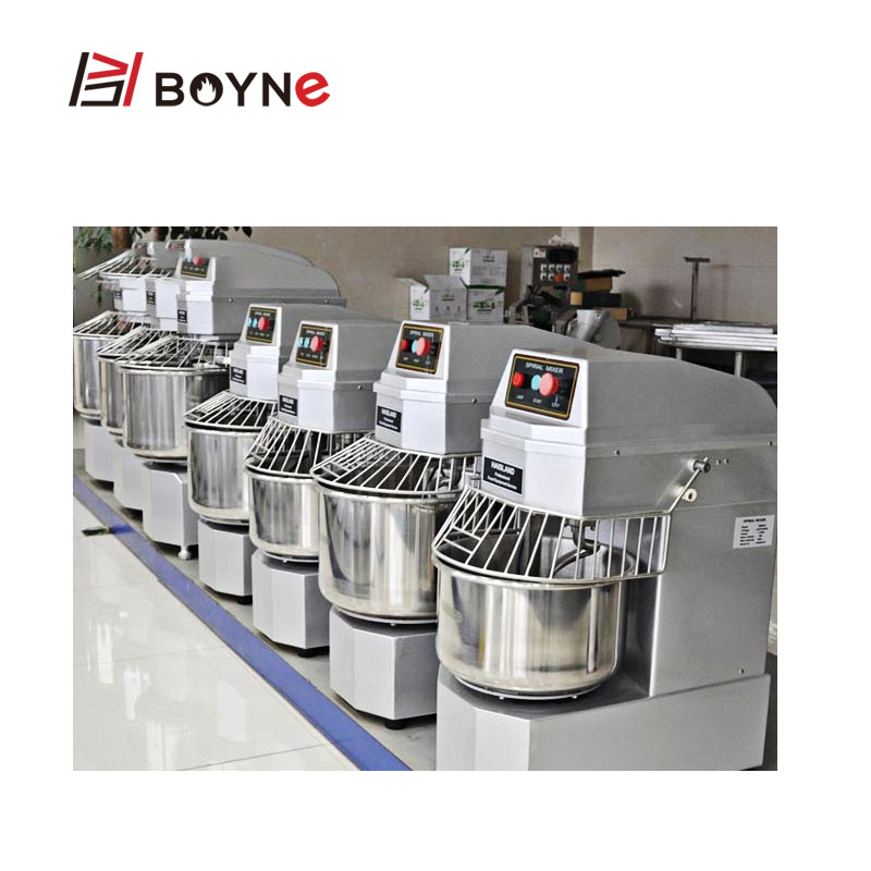 Double Speed SS 70 Liter Dough Spiral Mixer Hygiene Standard
